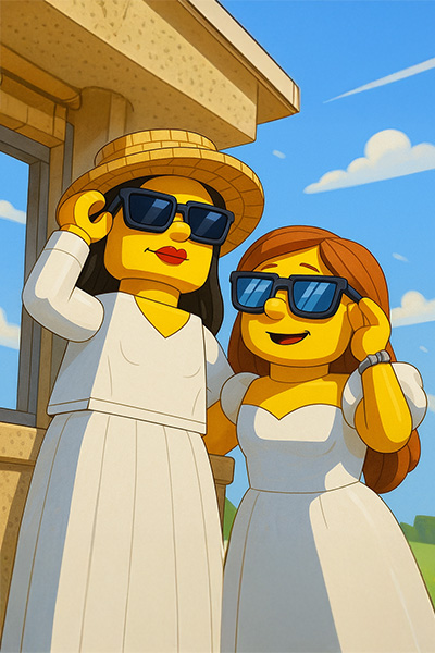 LEGO Temalı Tablolar ile Yaratıcı Alanlar