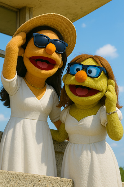 Muppet Karakterleri ile Nostaljik Bir Hava
