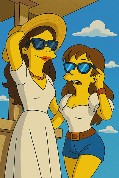 Simpsons ile Eğlenceli ve Renkli Bir Tarz Yakalayın