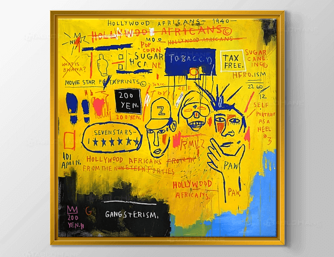 Hollywood Africans  Jean-Michel Basquiat 