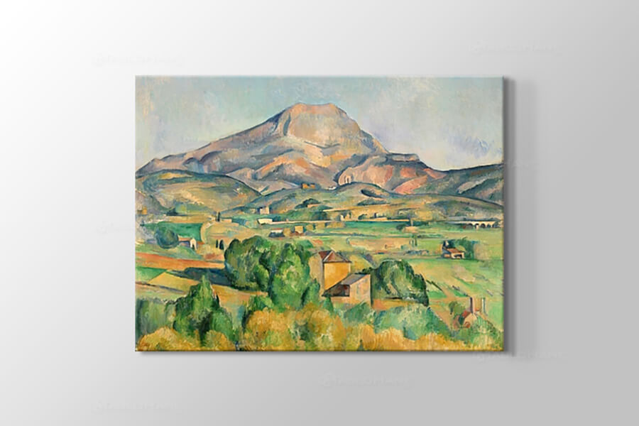 Cezanne Sainte - Victoire Dağı Tablosu