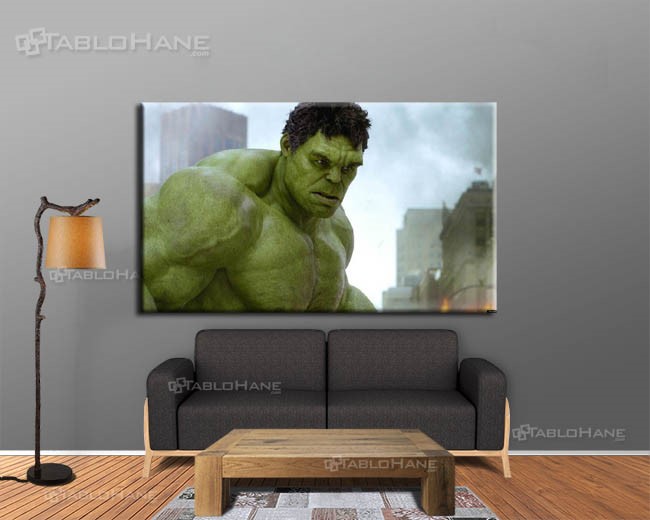 Kanvas Tablolarla  Yenilmezler (Avengers) : Hulk / Bruce Banner