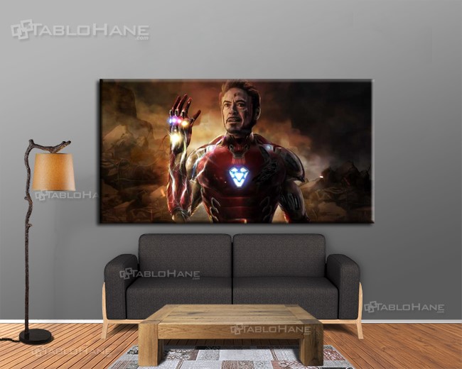 Kanvas Tablolarla  Yenilmezler (Avengers) : Iron Man / Tony Stark