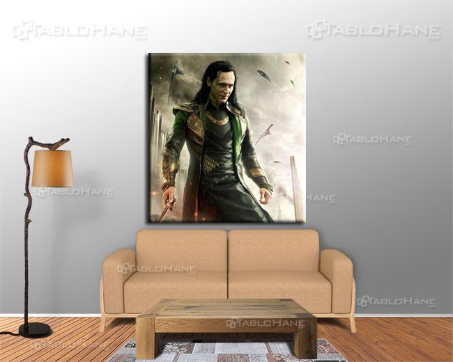 Kanvas Tablolarla  Yenilmezler (Avengers) : Loki