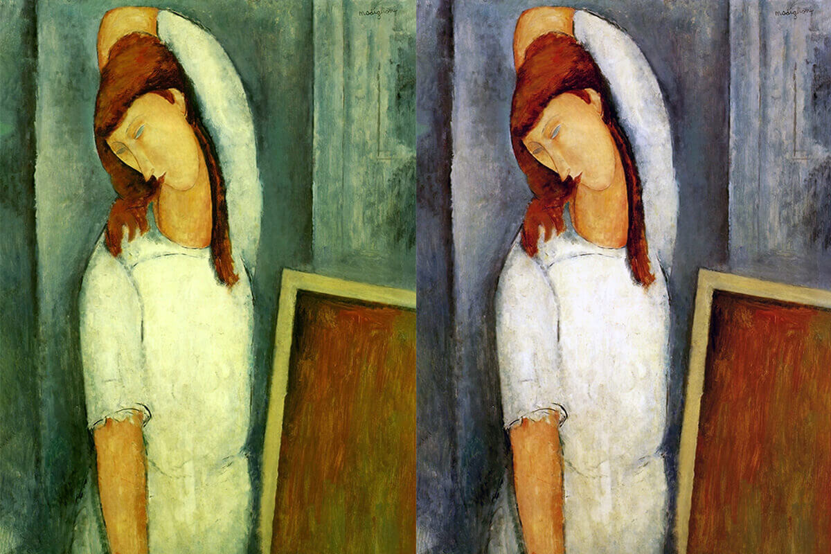Amedeo Modigliani : Jeanne Amedeo Modigliani Tablosu