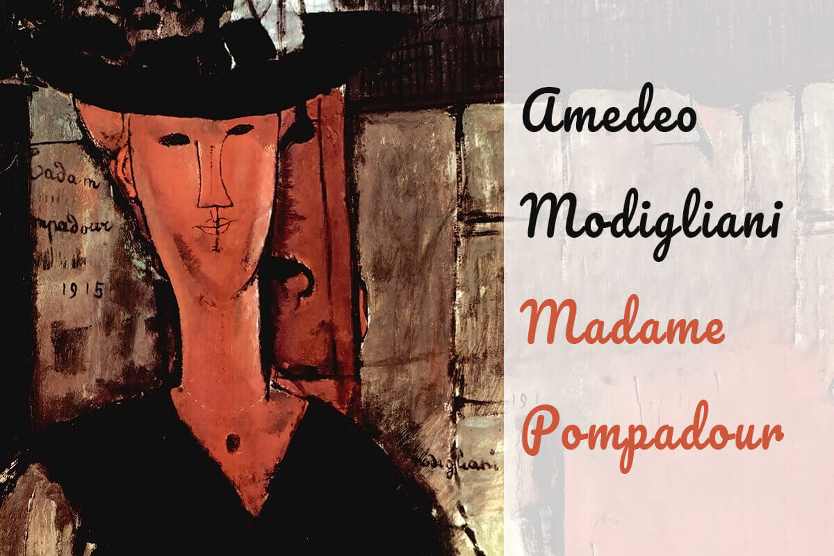 Amedeo Modigliani : Madame Pompadour Tablosu