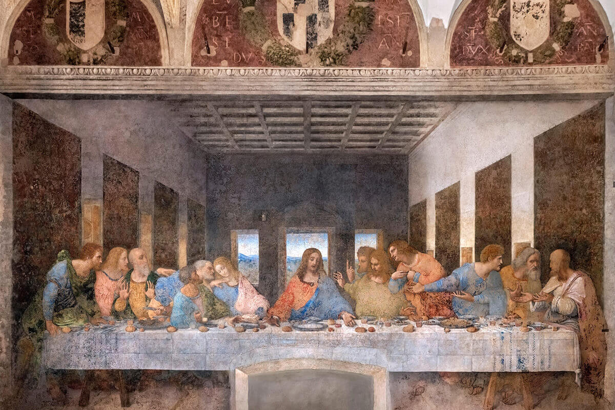 Leonardo da Vinci : Son Akşam Yemeği Tablosu