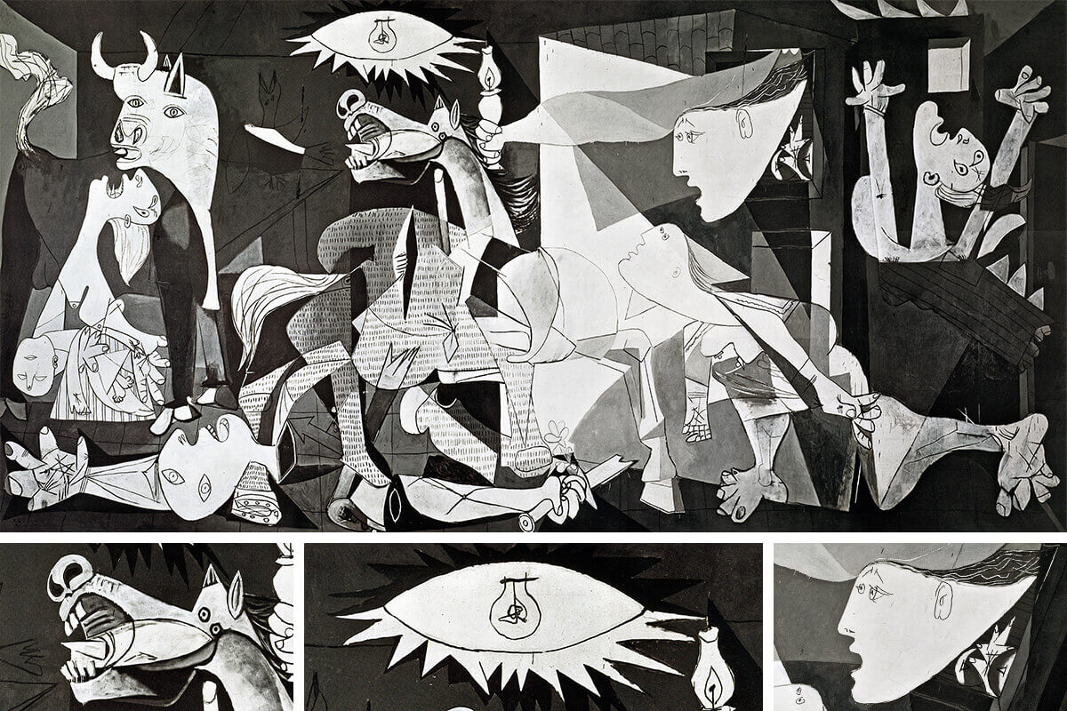 Pablo Picasso : Guernica Tablosu