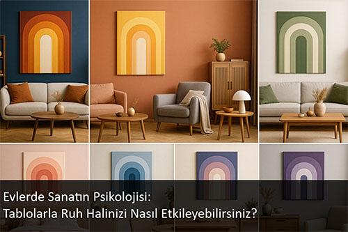 Evlerde Sanatın Psikolojisi: Tablolarla Ruh Halinizi Nasıl Etkileyebilirsiniz?