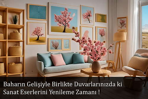 Baharın Gelişiyle Duvarlarınızdaki Sanat Eserlerini Yenileyin!