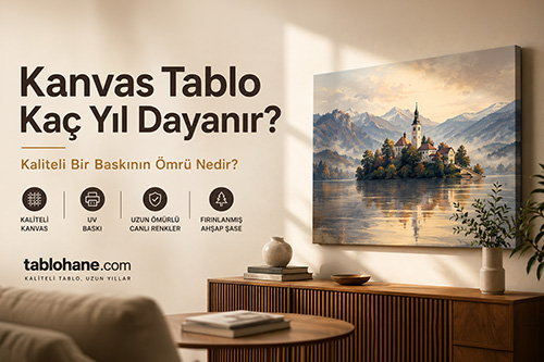 Kanvas Tablo Kaç Yıl Dayanır? Kaliteli Bir Baskının Ömrü Nedir?