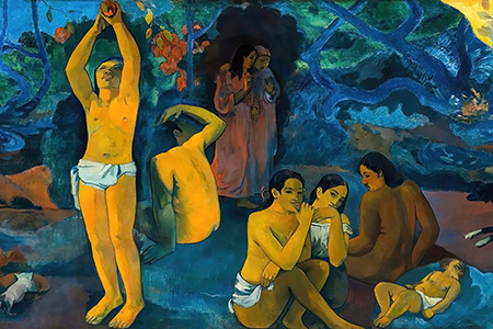 Paul Gauguin: Nereden Geliyoruz, Neyiz, Nereye Gidiyoruz Tablosu