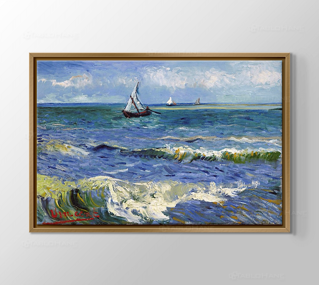 Van Gogh Seascape near Les Saintes-Maries-de-la-Mer